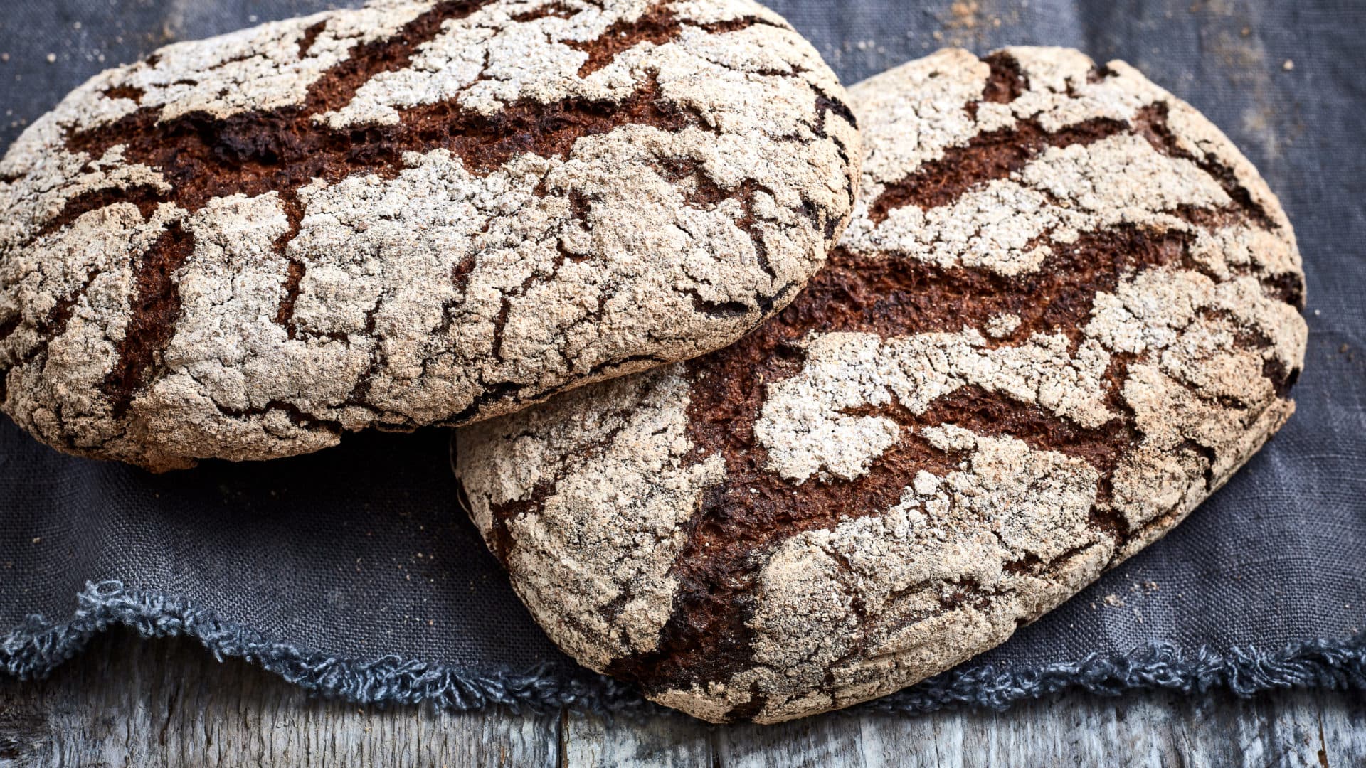Rye bread galette - Step 1