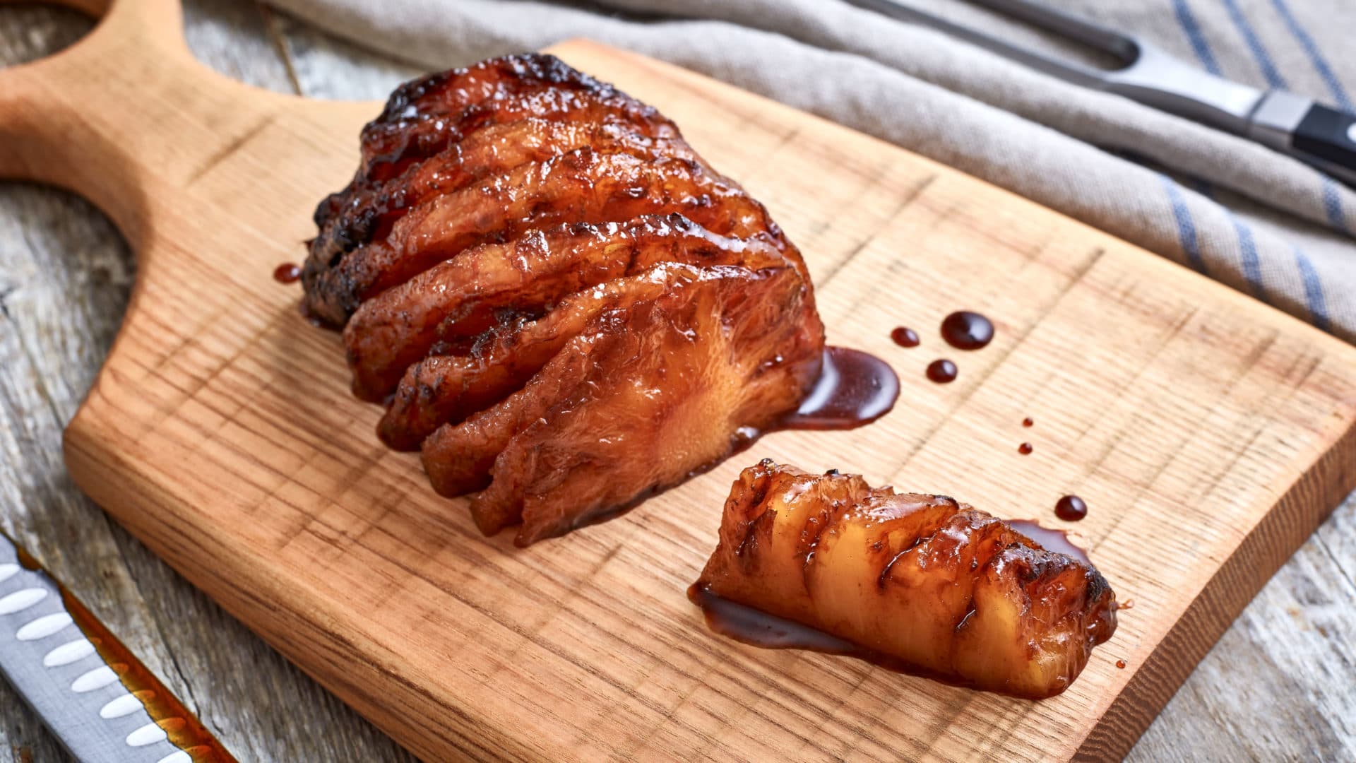 Roasted pineapple - Step 1