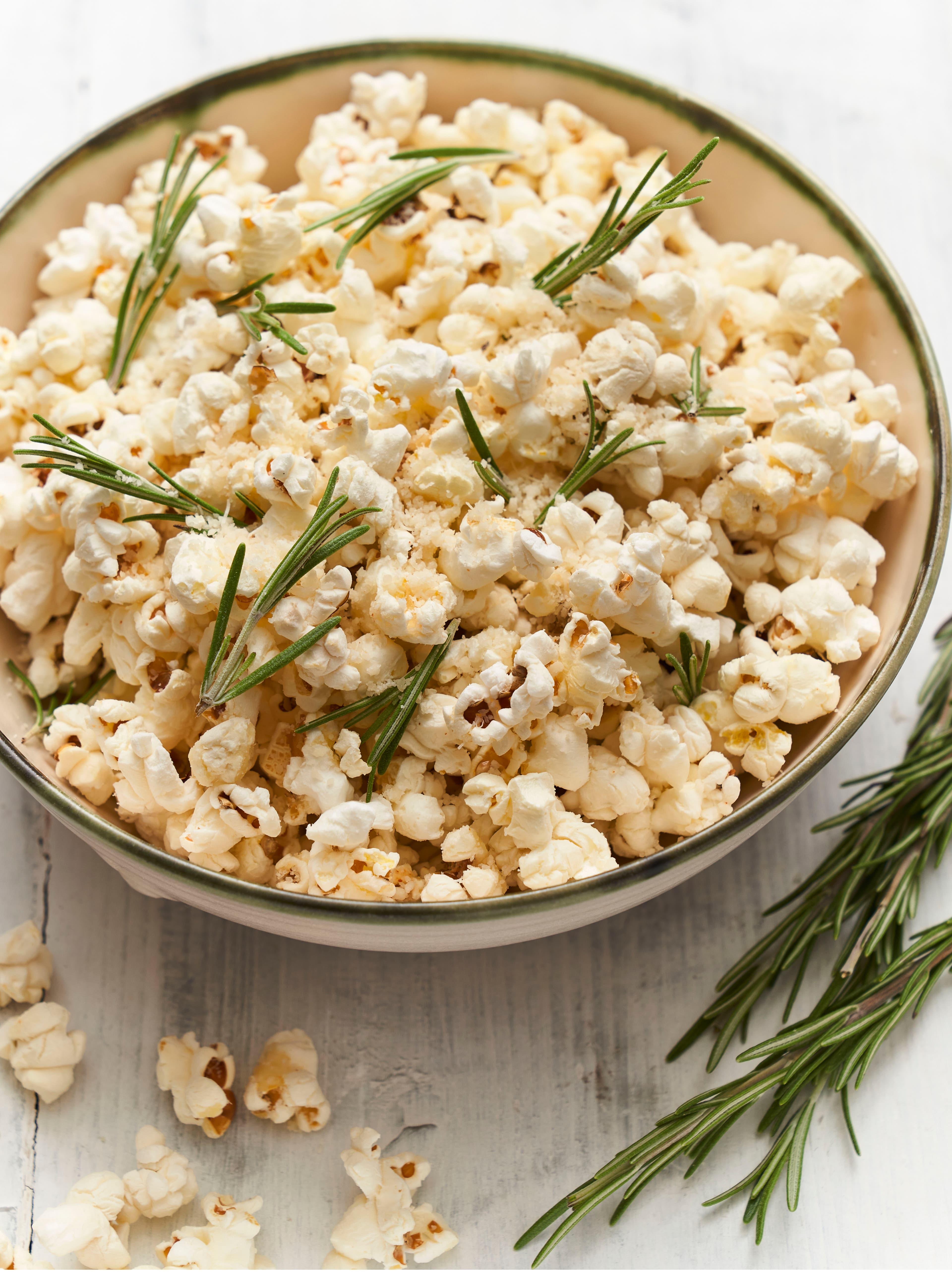 Rosemary and Parmesan Popcorn - Step 1