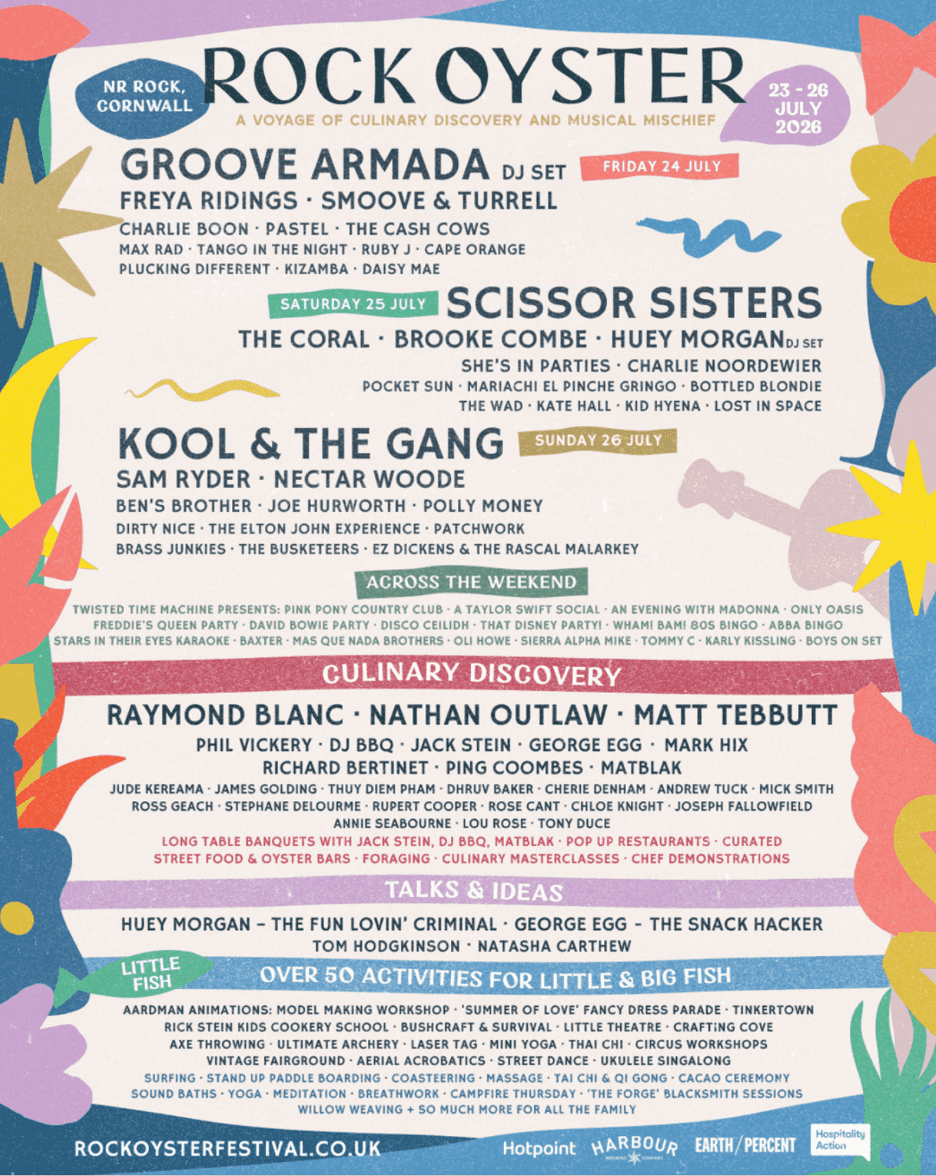 Rock Oyster Food Festival - 25th July 2026