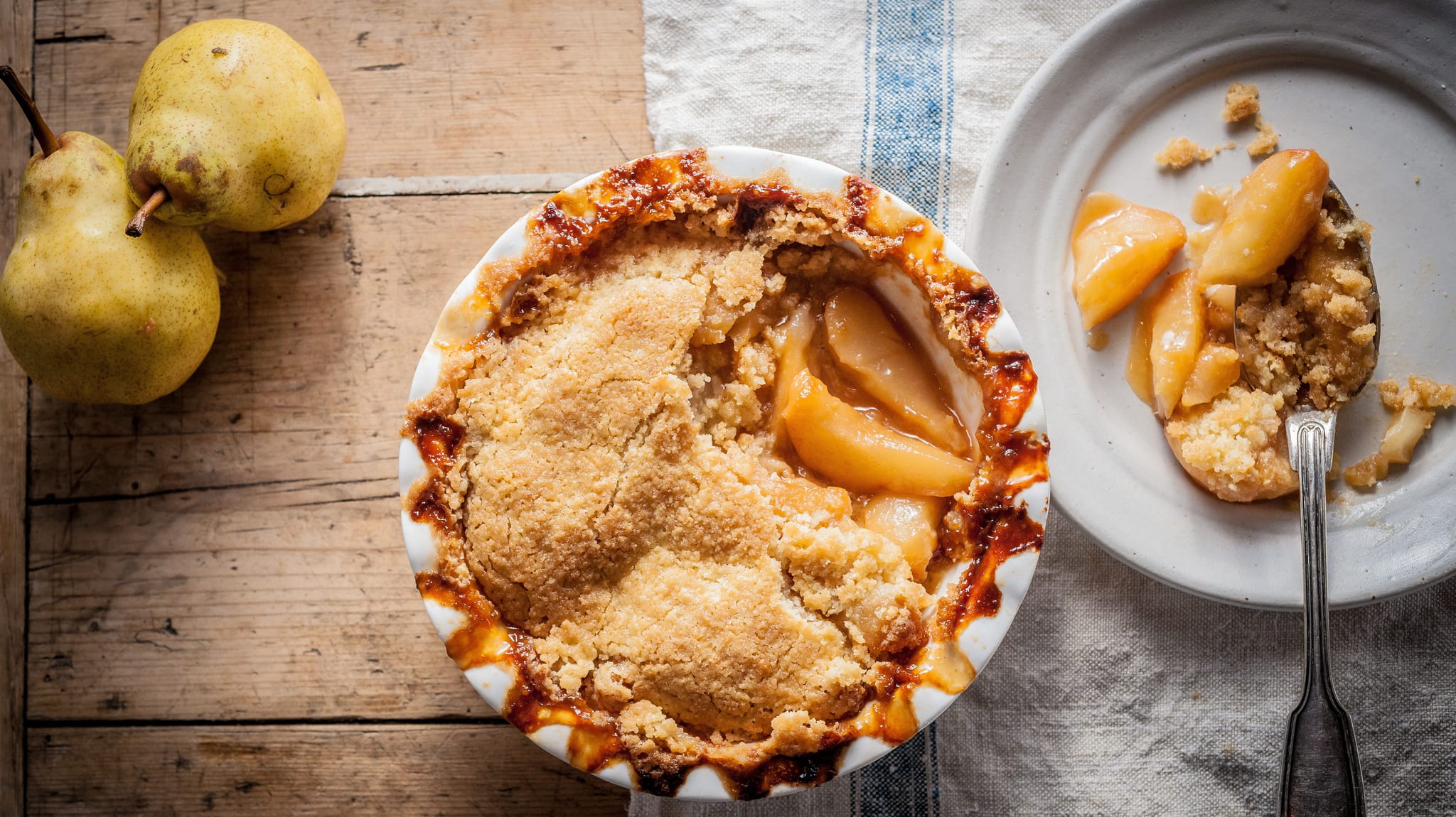 Pear and ginger crumble - Step 1