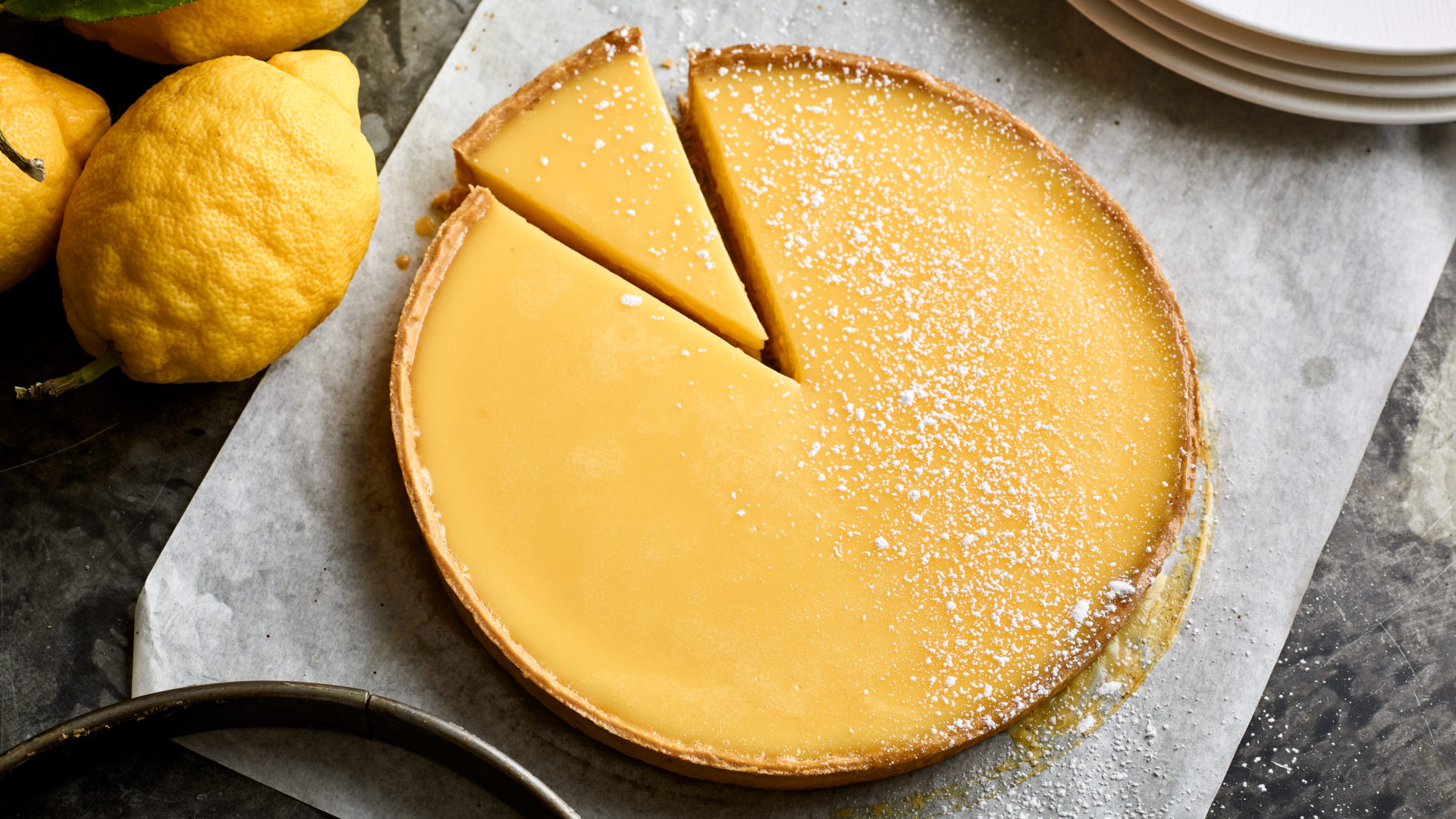 tarte au citron (lemon tart)