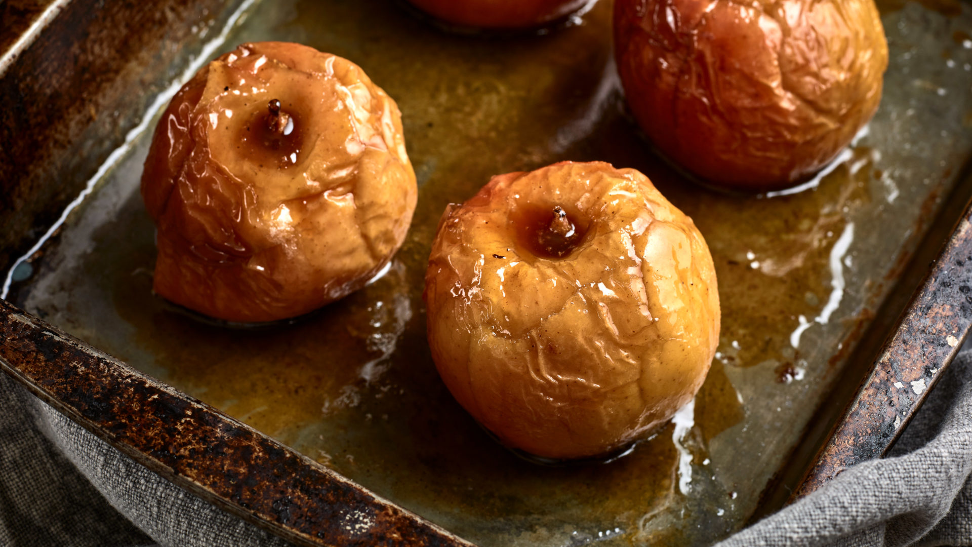 caramelised apples