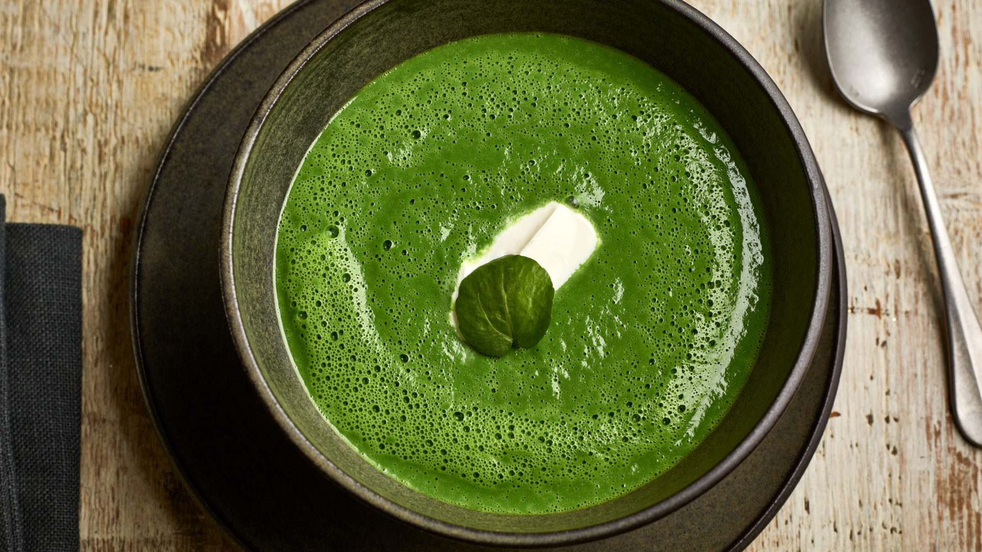 Watercress soup