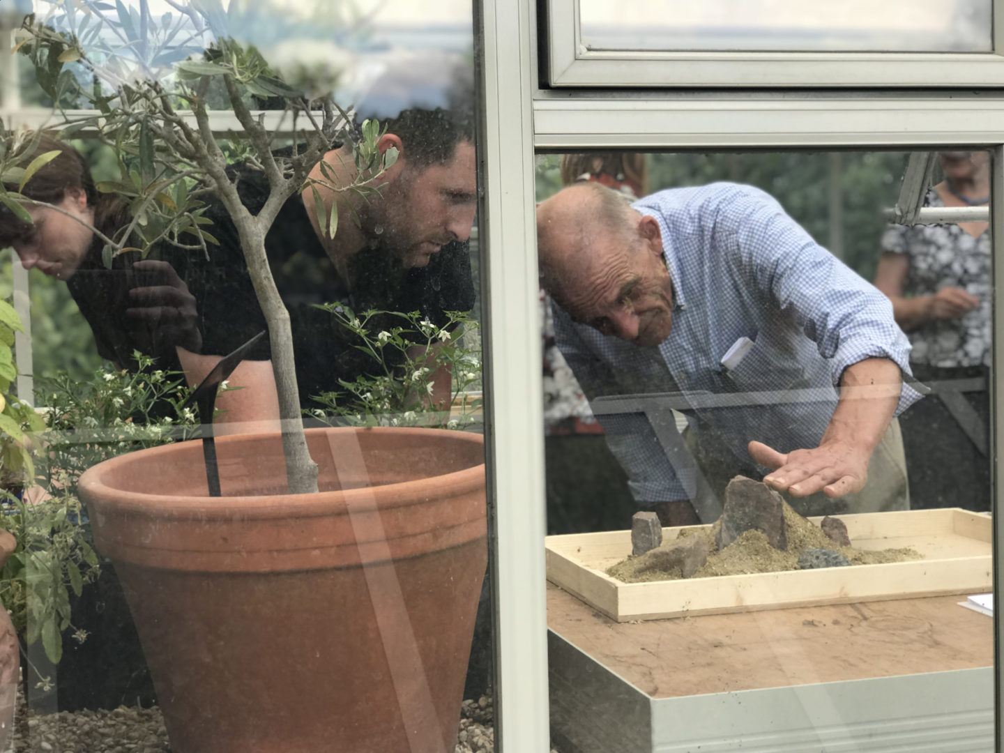 Robert Ketchell through window