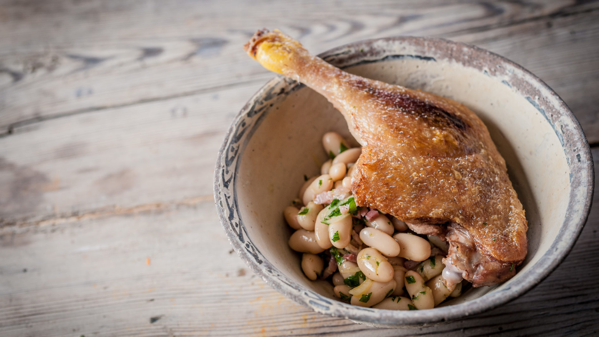 Confit duck leg cassoulet recipe