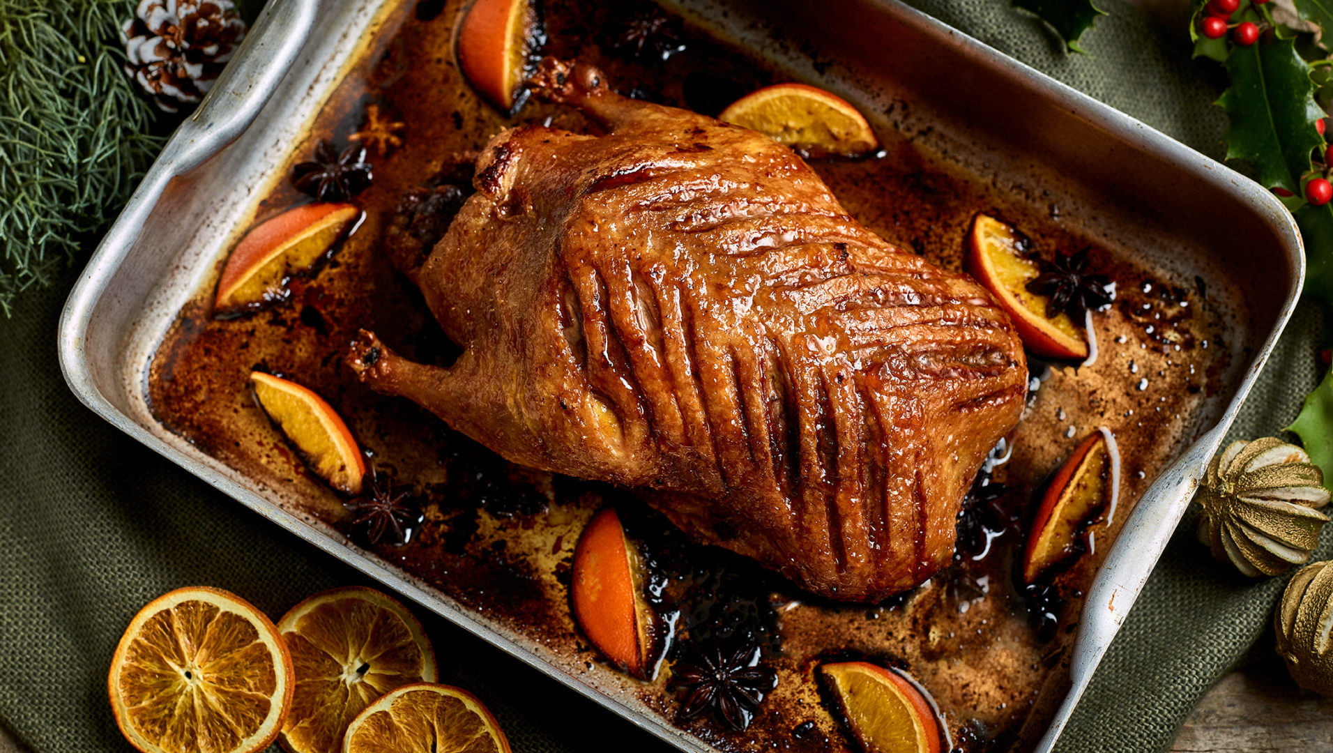 Roasted Whole Duck Recipe